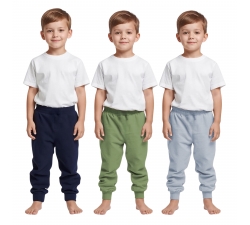 3x Spodnie bawełniane