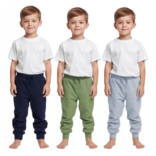 3x Spodnie bawełniane