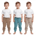3x Spodnie bawełniane