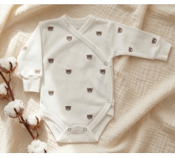 Body kopertowe długi rękaw wcześniak