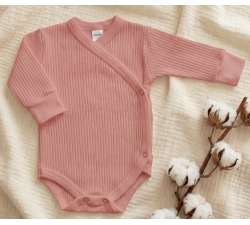 Body kopertowe PRĄŻKI długi rękaw wcześniak