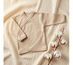 Koszulka kopertowa kaftanik niemowlęcy