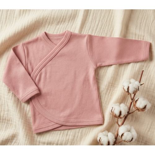 Koszulka kopertowa kaftanik niemowlęcy