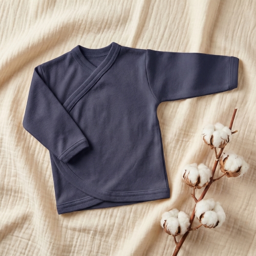 Koszulka kopertowa kaftanik niemowlęcy