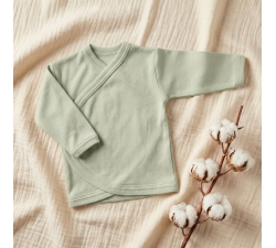 Koszulka kopertowa kaftanik niemowlęcy