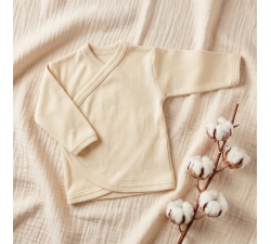 Koszulka kopertowa kaftanik niemowlęcy