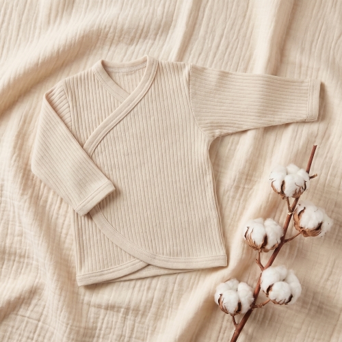 Koszulka kopertowa PRĄŻKI kaftanik