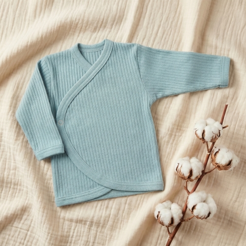 Koszulka kopertowa PRĄŻKI kaftanik