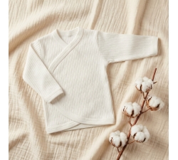 Koszulka kopertowa kaftanik niemowlęcy