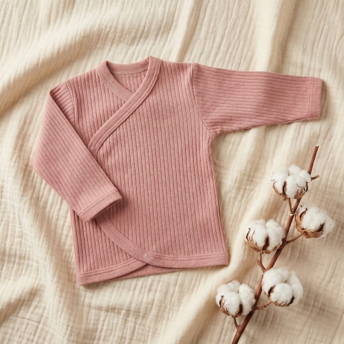 Koszulka kopertowa PRĄŻKI kaftanik