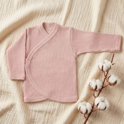 Koszulka kopertowa PRĄŻKI kaftanik