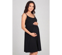 Koszula nocna ciążowa do karmienia na ramiączka