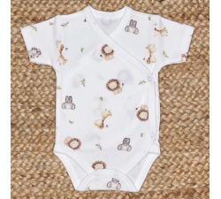 Body kopertowe krótki rękaw wcześniak