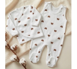 Komplet śpiochy i kaftanik