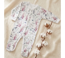 Pajac niemowlęcy bawełniany