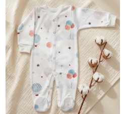 Pajac niemowlęcy bawełniany