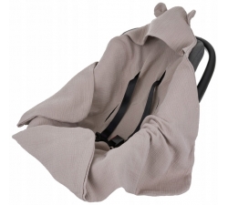 OTULACZ DO FOTELIKA Muślinowy ocieplany