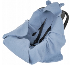 OTULACZ DO FOTELIKA Muślinowy wiosna / lato