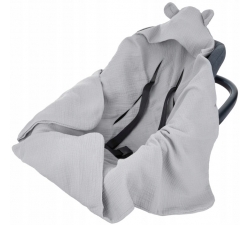 OTULACZ DO FOTELIKA Muślinowy wiosna / lato