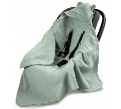 OTULACZ DO FOTELIKA Muślinowy wiosna / lato