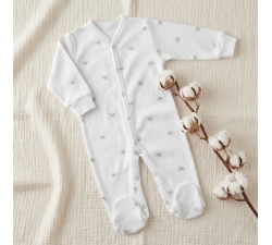 Pajac niemowlęcy bawełniany