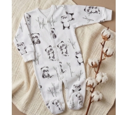 Pajac niemowlęcy bawełniany