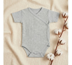 Body kopertowe prążki krótki rękaw