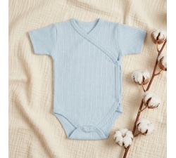 Body kopertowe prążki krótki rękaw