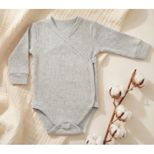 Body kopertowe PRĄŻKI długi rękaw