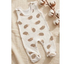 Śpiochy niemowlęce rozpinane w kroku