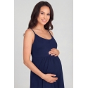 Koszula nocna ciążowa do karmienia na ramiączka