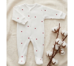 Pajac niemowlęcy bawełniany